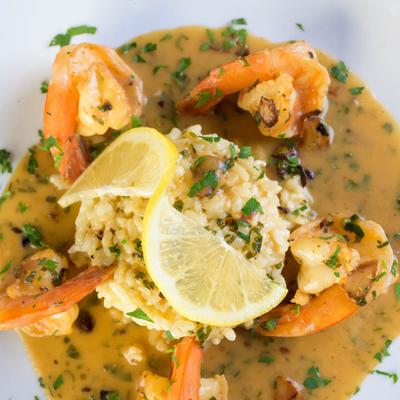 Shrimp Scampi.