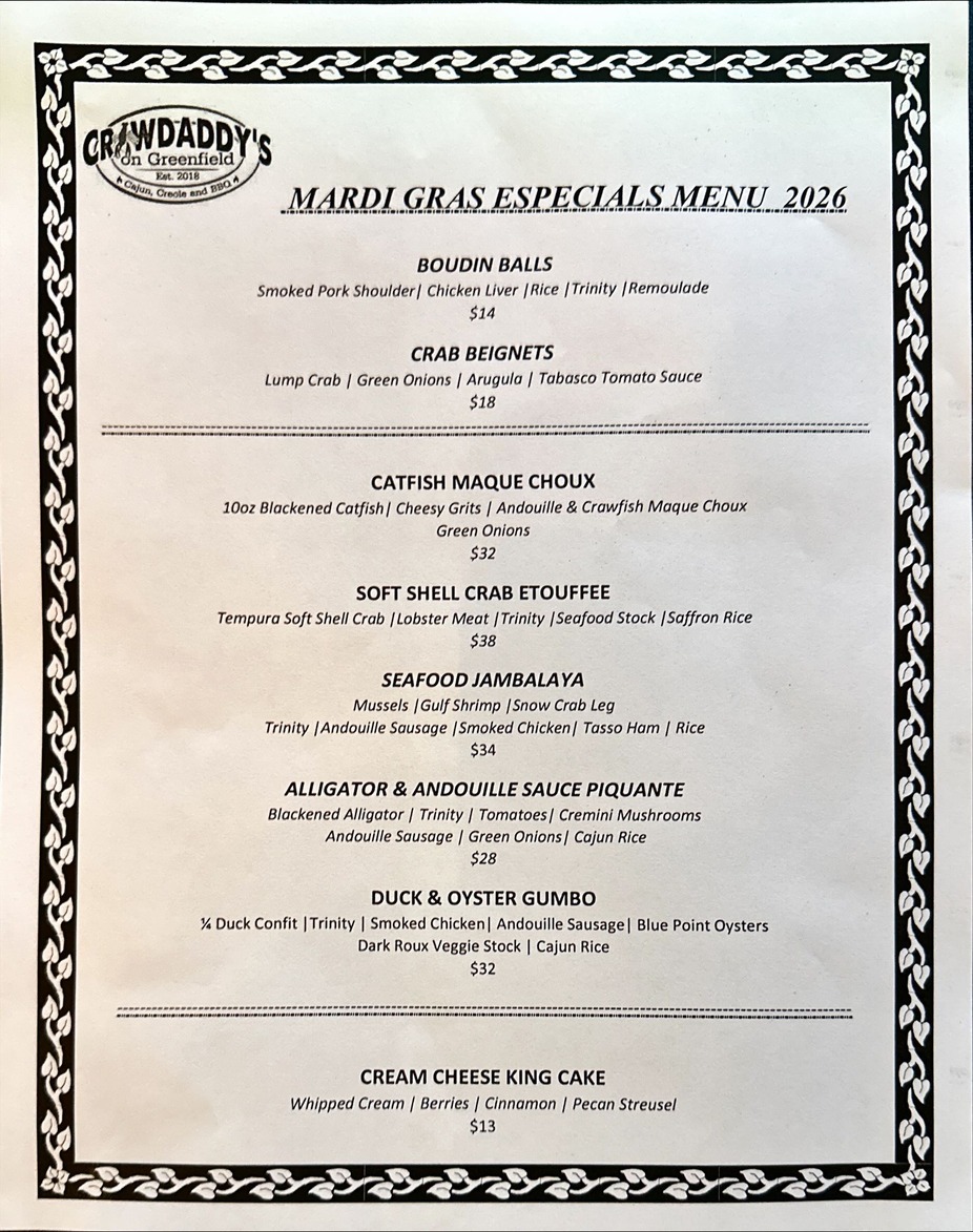 Mardi Gras! event photo