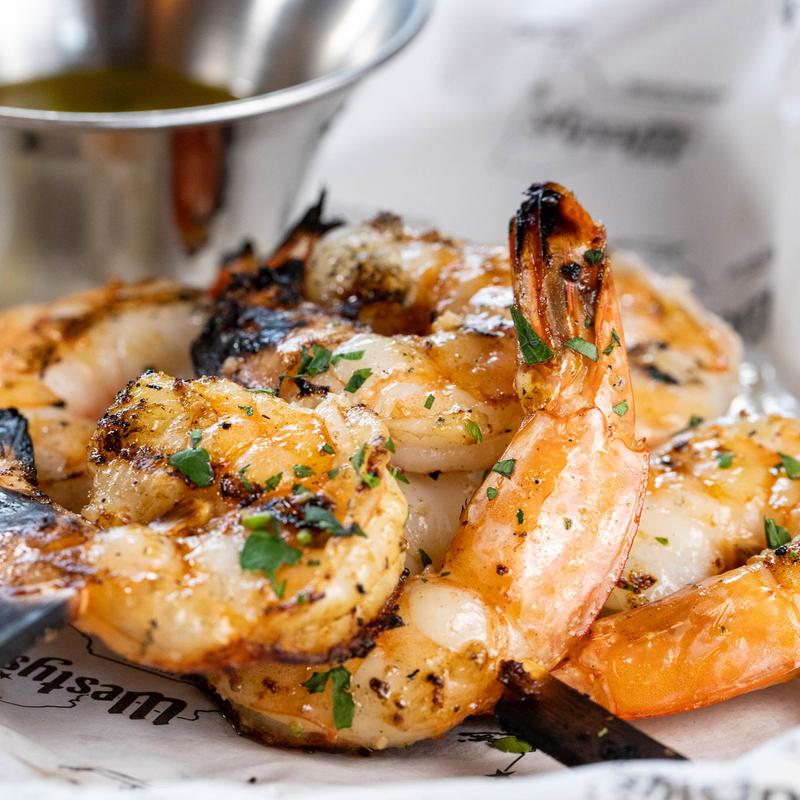 Grilled Scampi Sabers photo