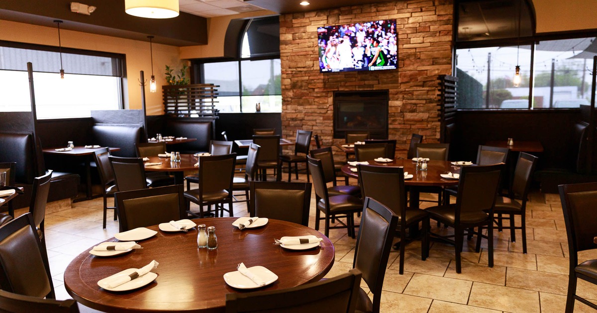 Interior, main dining area