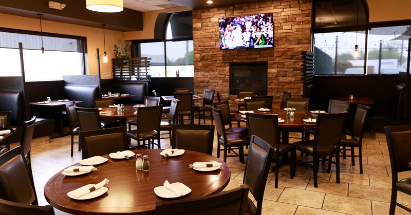 Interior, main dining area