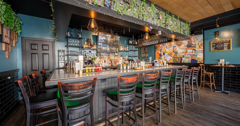 Interior, bar area