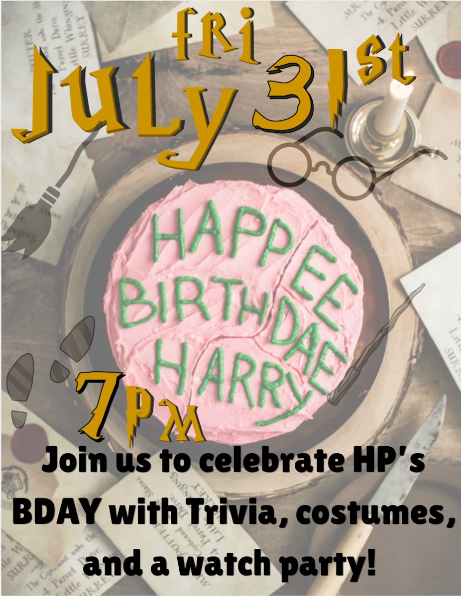 Harry Potter Bday Party Trivia - Tempe event photo 8
