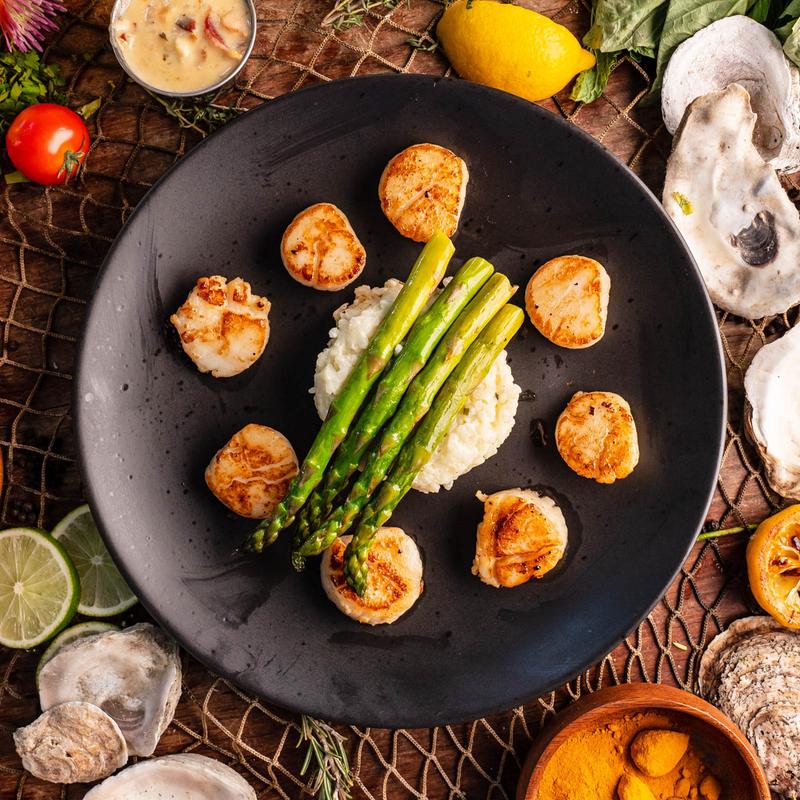 Seared Maine Scallops photo