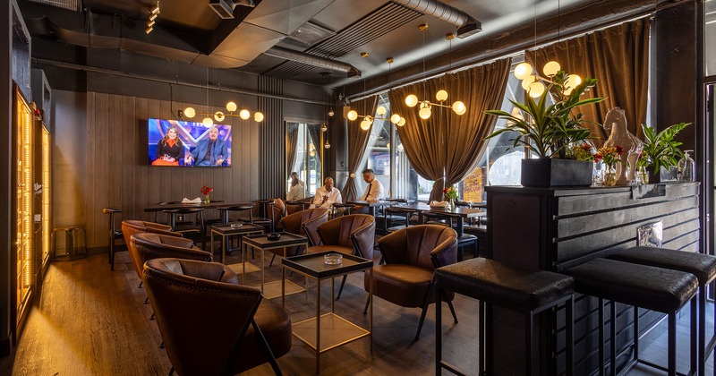 Interior, seating area