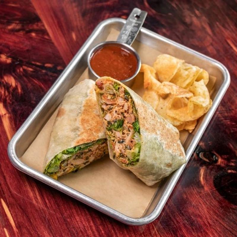 Smoked Chicken Salad Wrap photo