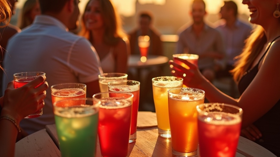 Paint and sip! event photo