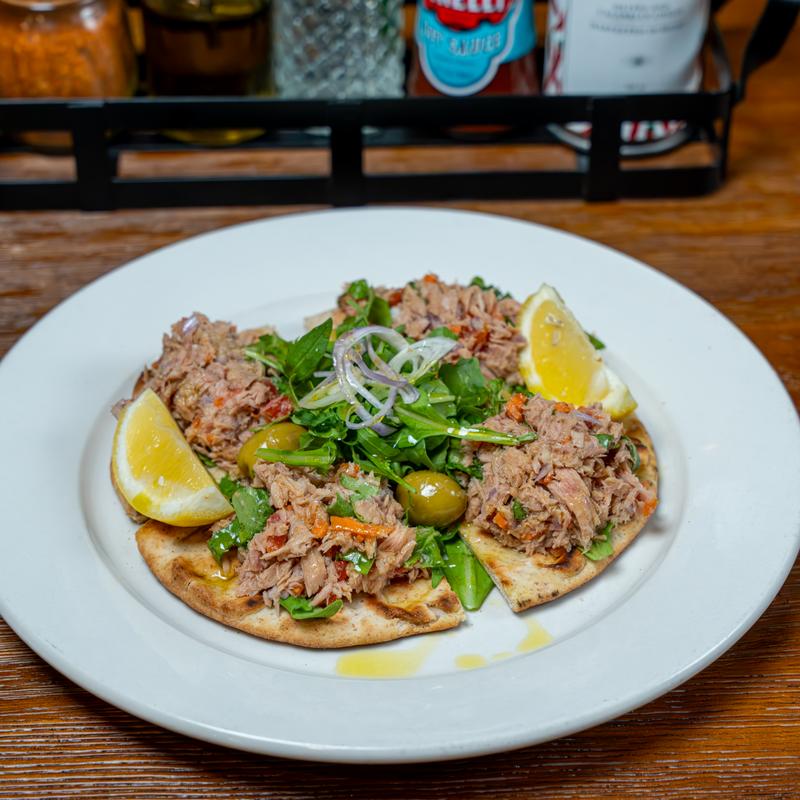 Sicilian Tuna Flat Bread photo