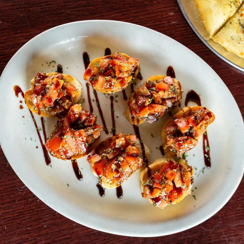 menu item 5 of 16, Bruschetta