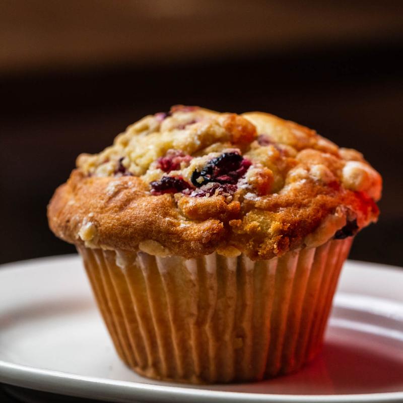 Orange & Cranberries Muffin photo
