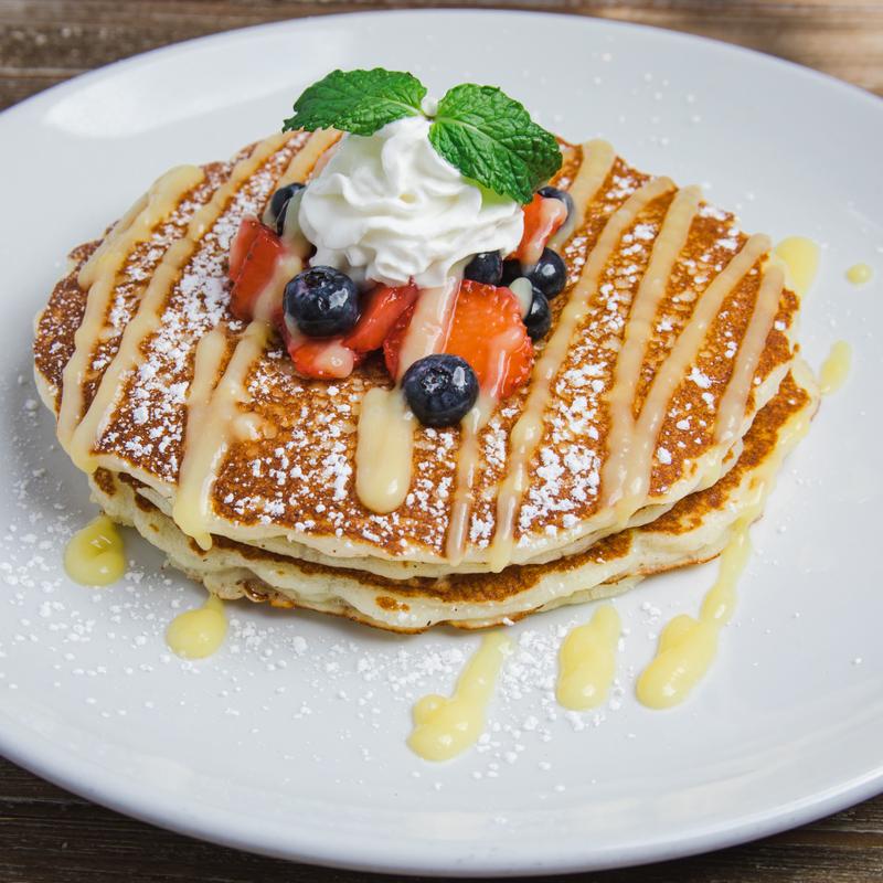 Lemon & Blueberry Pancakes photo