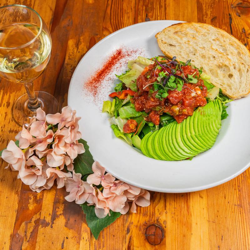 menu item 7 of 25, Spicy Ahi Salad