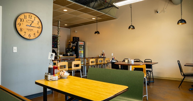 View of a dining area