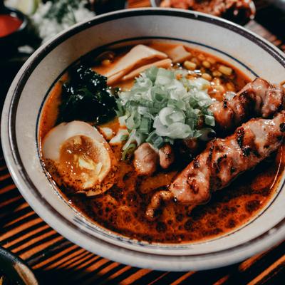 Chicken Skewer Ramen.