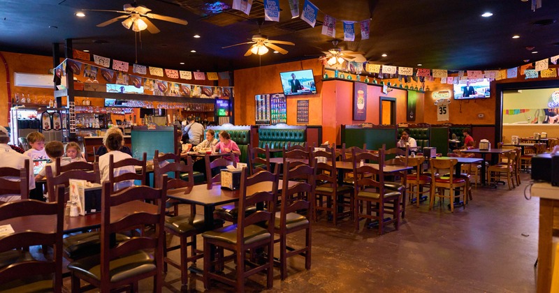 Interior seating area
