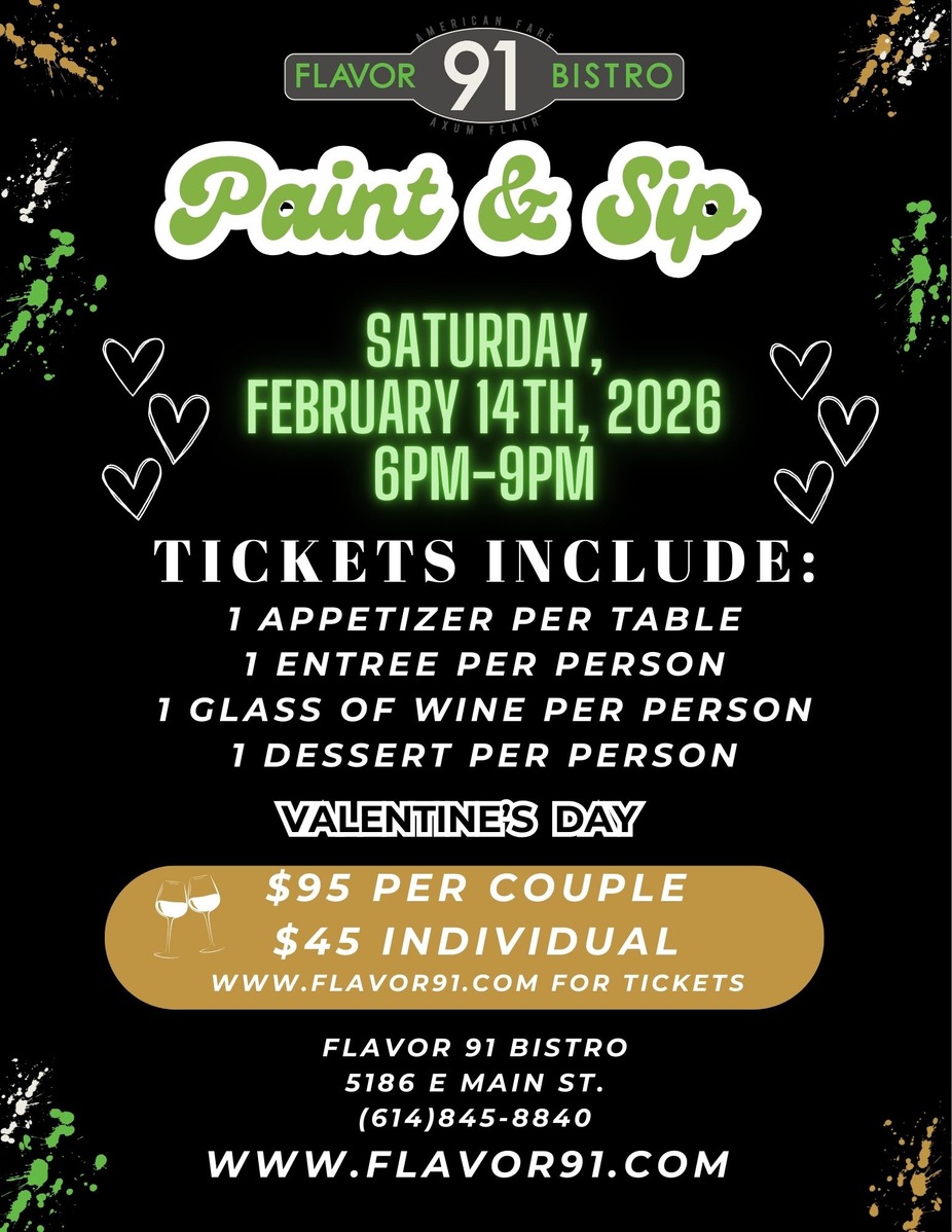 Paint & Sip Couples Ticket event photo