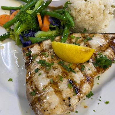Local fresh fish delivered daily!.