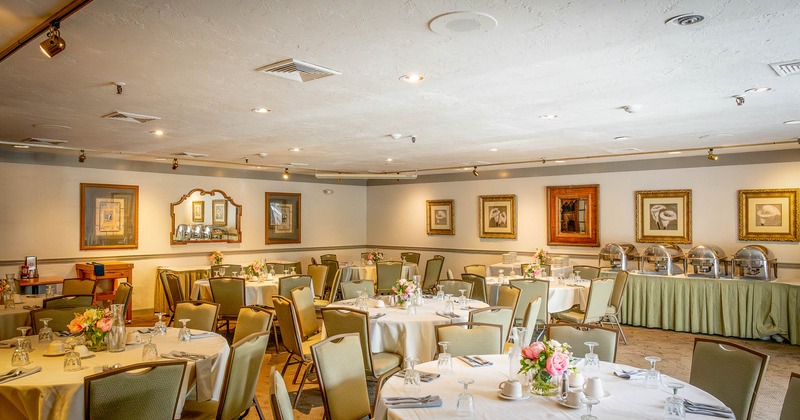 Interior, catering area