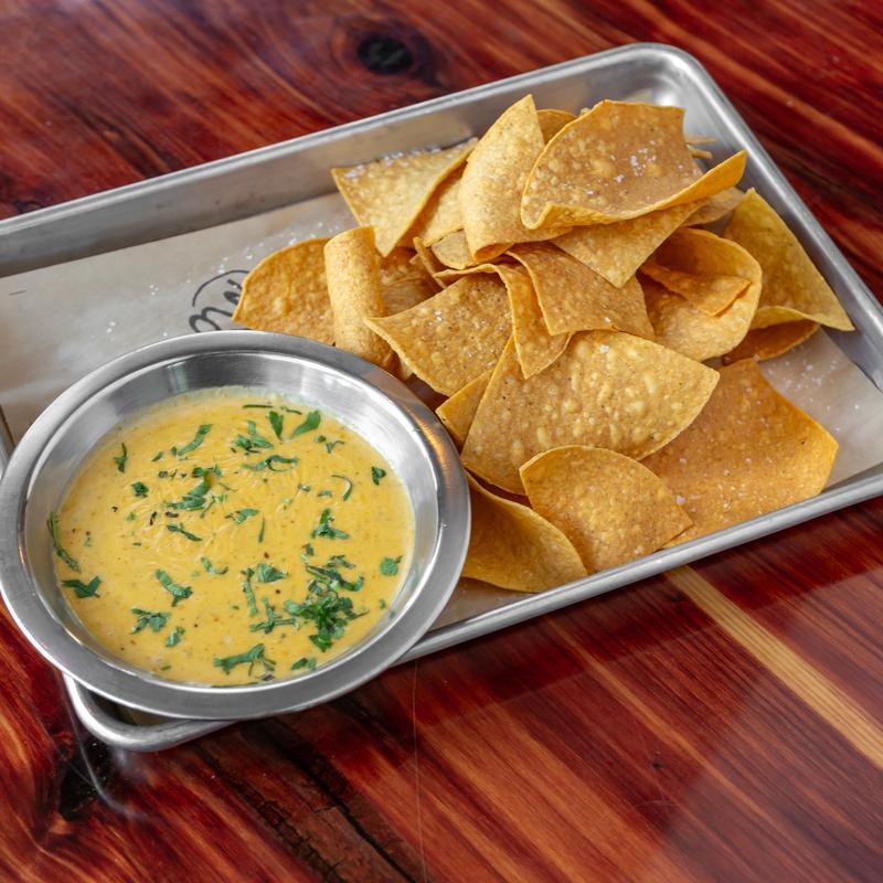 Chips & Green Chile Queso photo