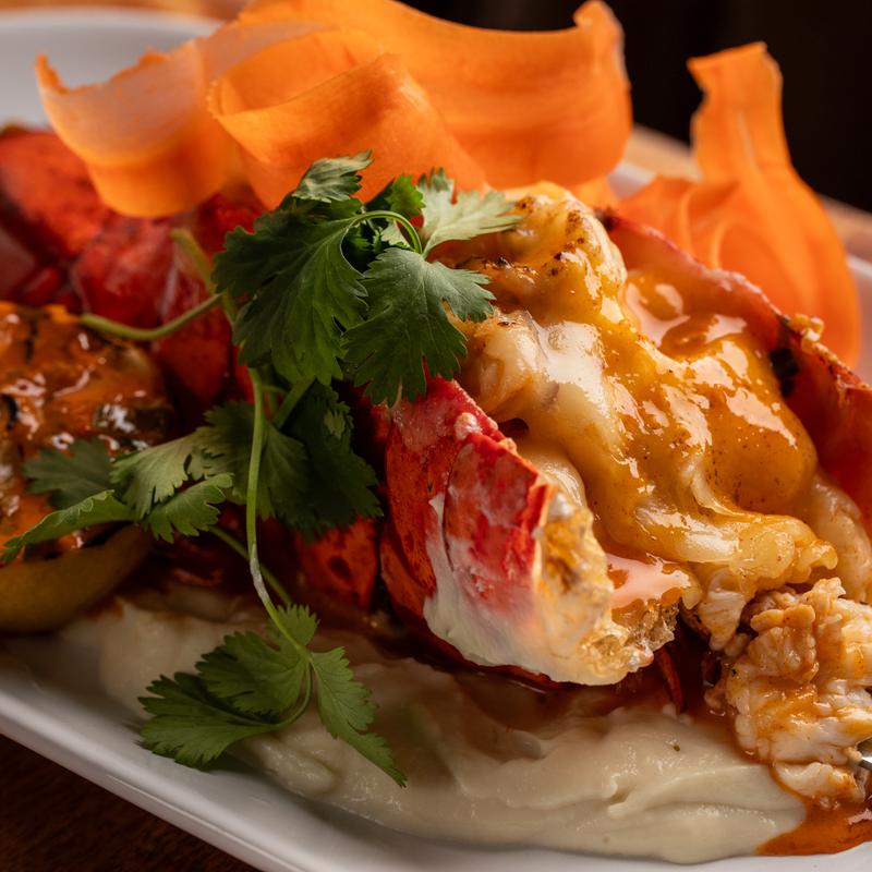 Creamy Stuffed Lobster Tail photo