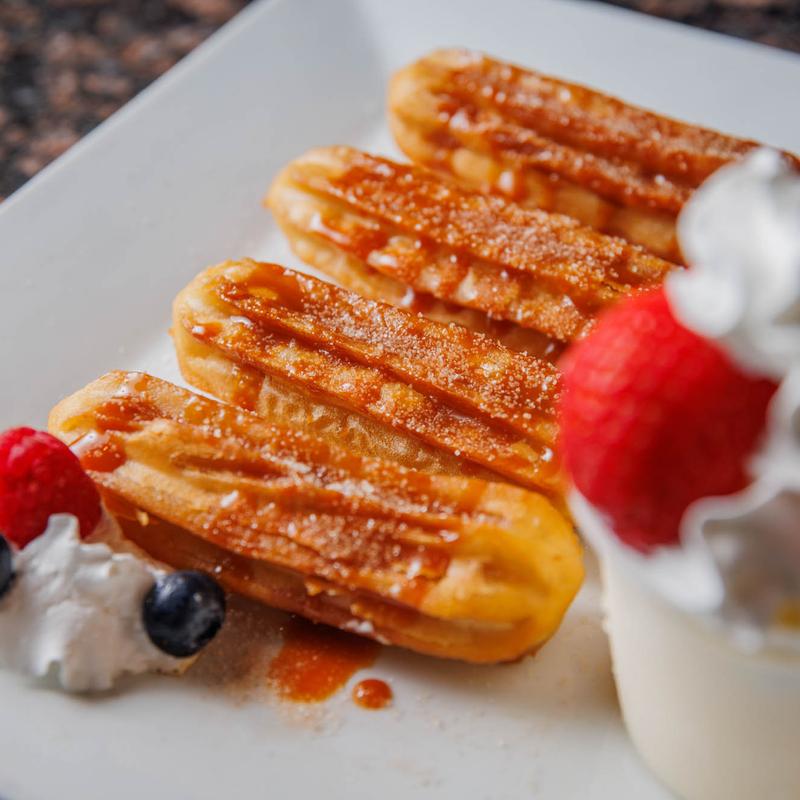 Churros with Ice Cream photo