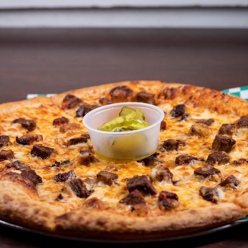 BBQ Brisket or Chicken Pizza photo