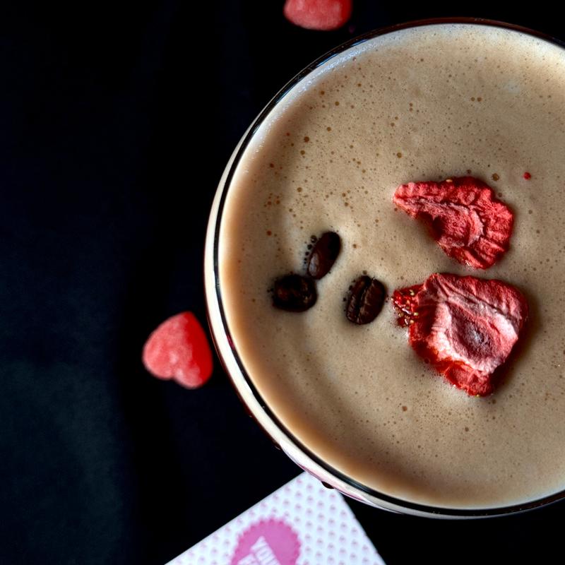 Chocolate Strawberry Espresso Martini photo