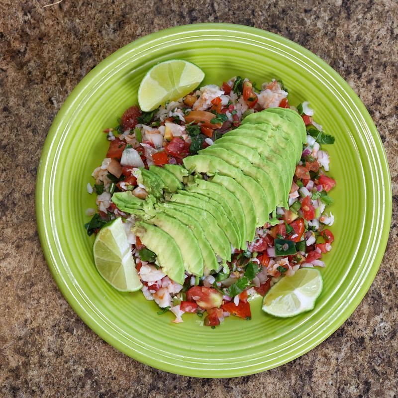 Tostada Ceviche photo