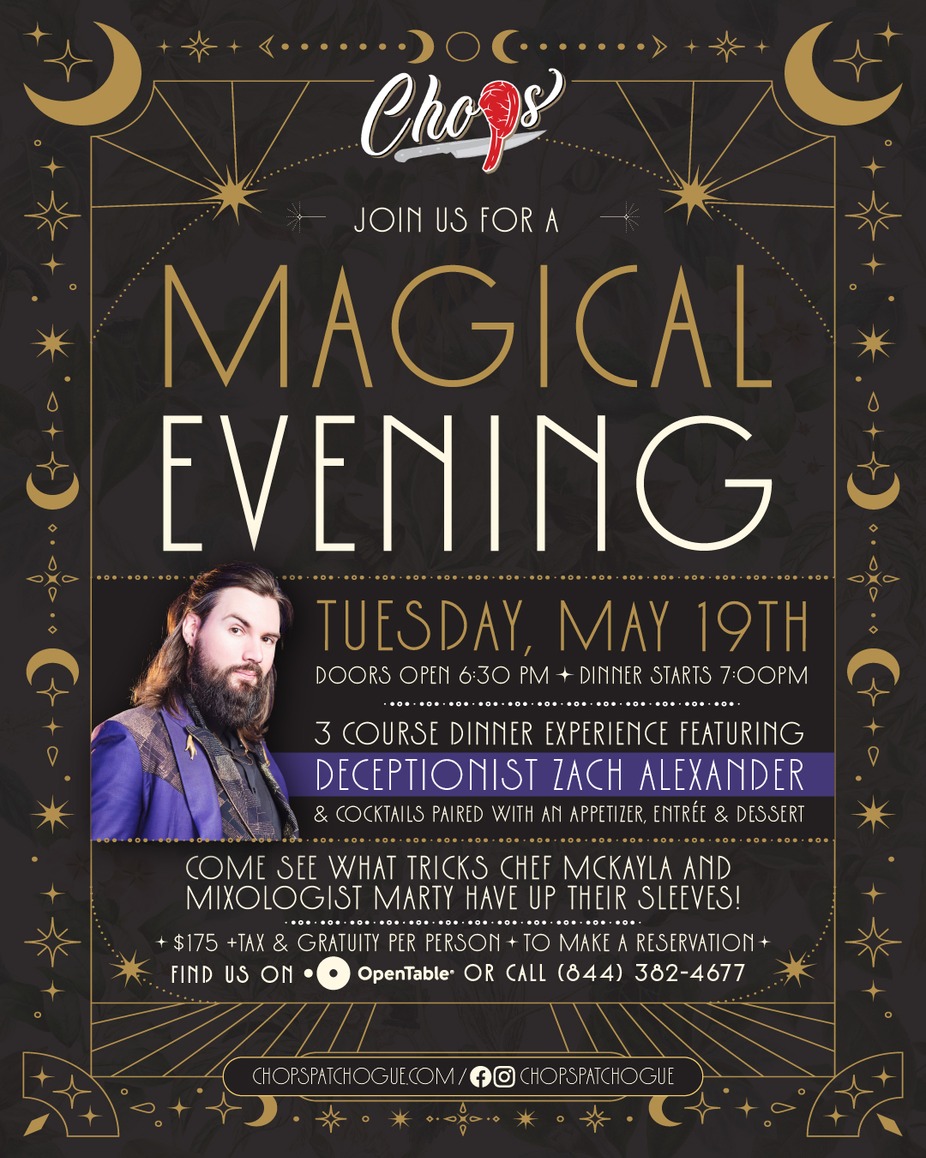Magical 3 Course Dinner Experience event photo