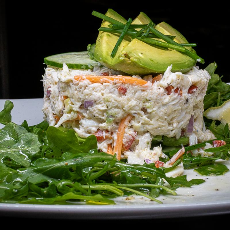Avocado Crab Salad.