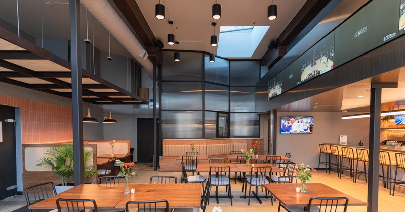 Interior, seating area