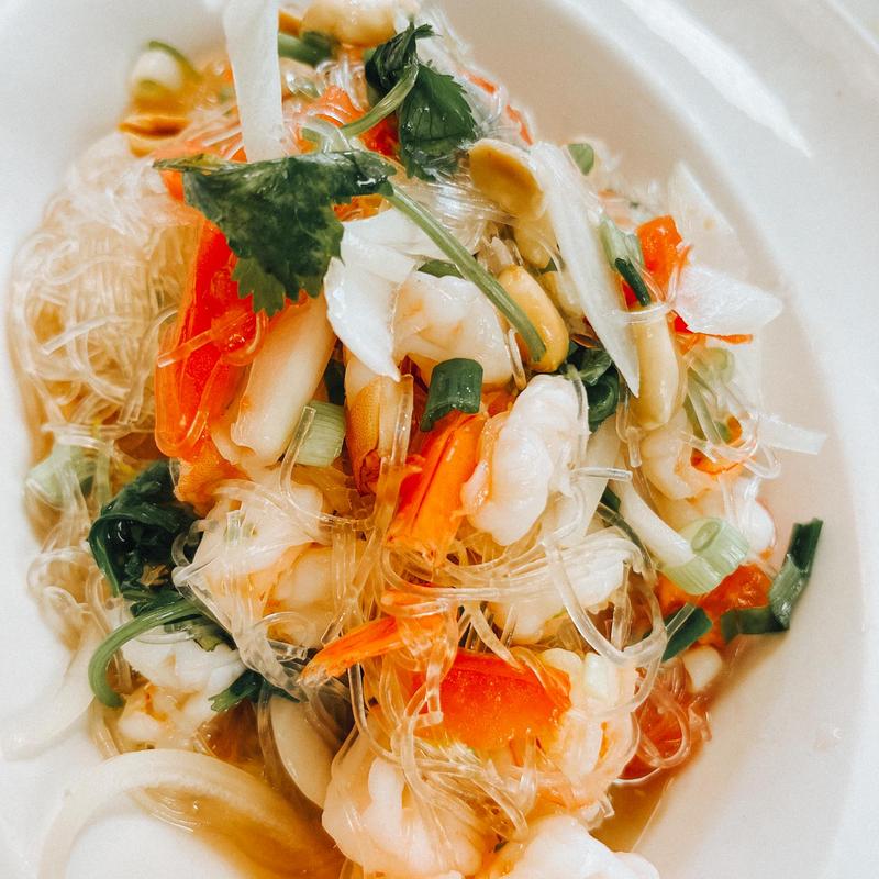 Yum Woon Seen (Clear noodles salad) photo