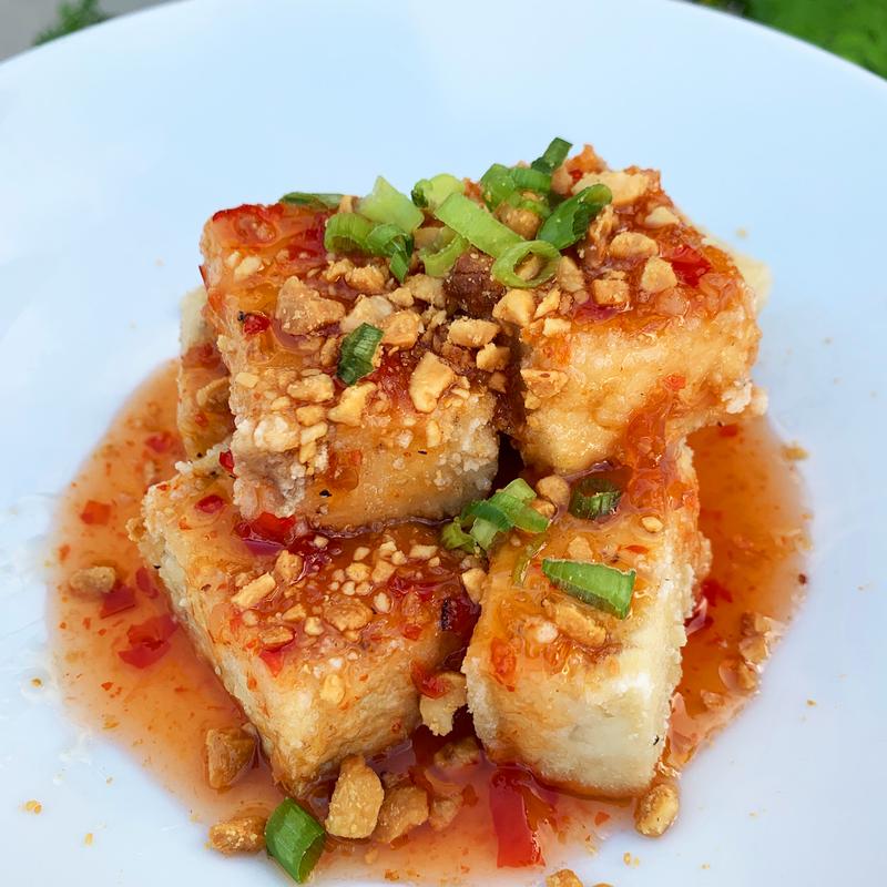 Tofu with Yellow Curry