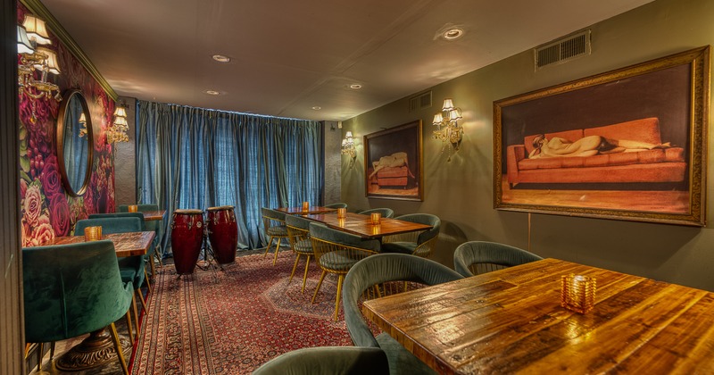 Cozy and stylish restaurant interior