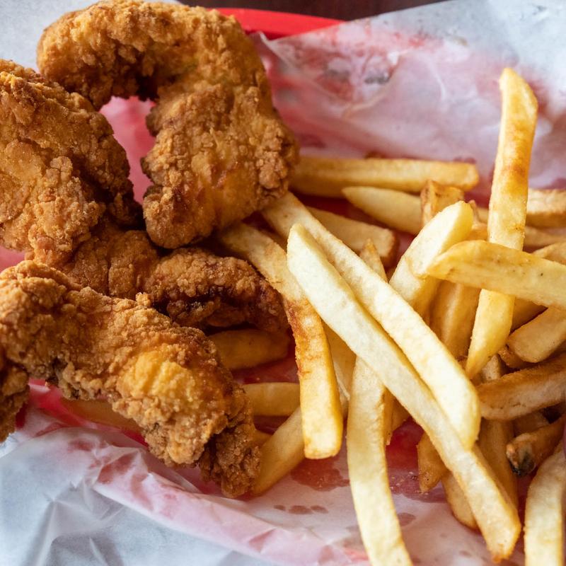Chicken Strips with Fries photo