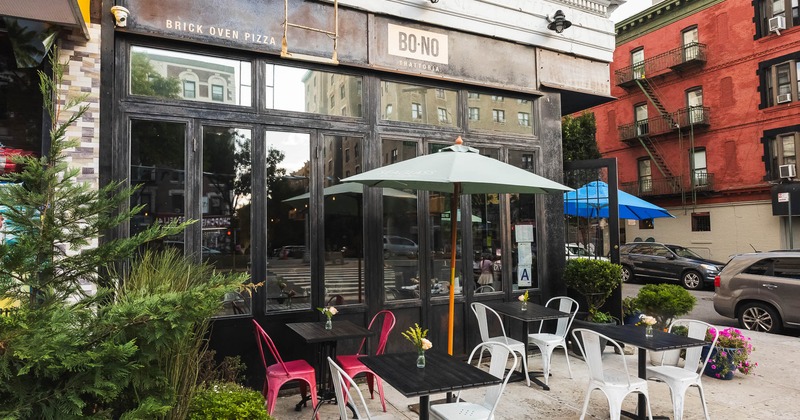 Exterior, patio, seating area