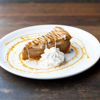 Salted Caramel Cheesecake.
