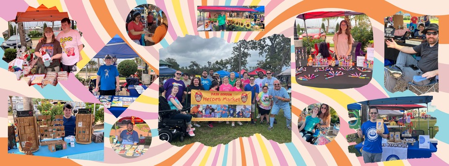 Dash Gordon Heroes Market event photo