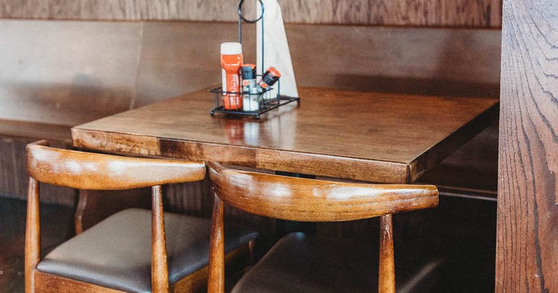 Interior, table closeup