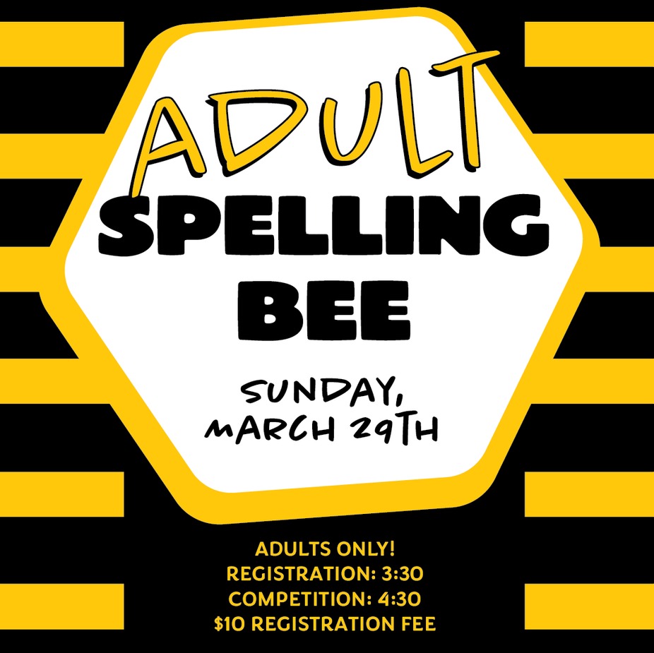Adult Spelling Bee event photo