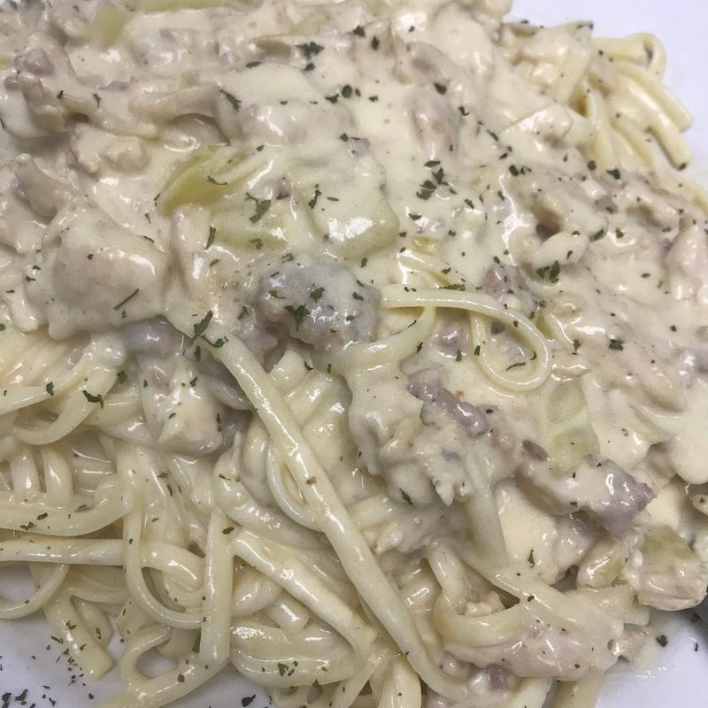 Chicken & Stuffed Pepper Alfredo photo