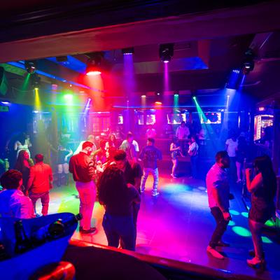 People on the dance floor.