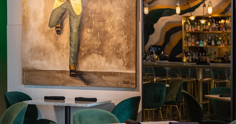 Interior, table for two