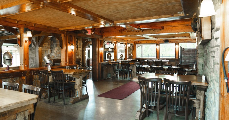 Interior, dining area