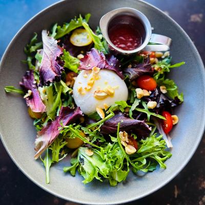 Burrata salad.