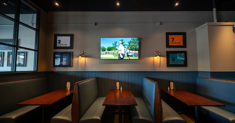 Booth tables