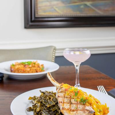 Grilled French-Cut Pork Chop