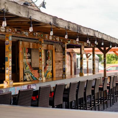 El Bait Shop's Outdoor Bar and Patio..