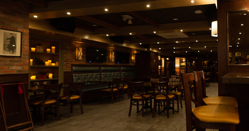 Interior, elegant seating area