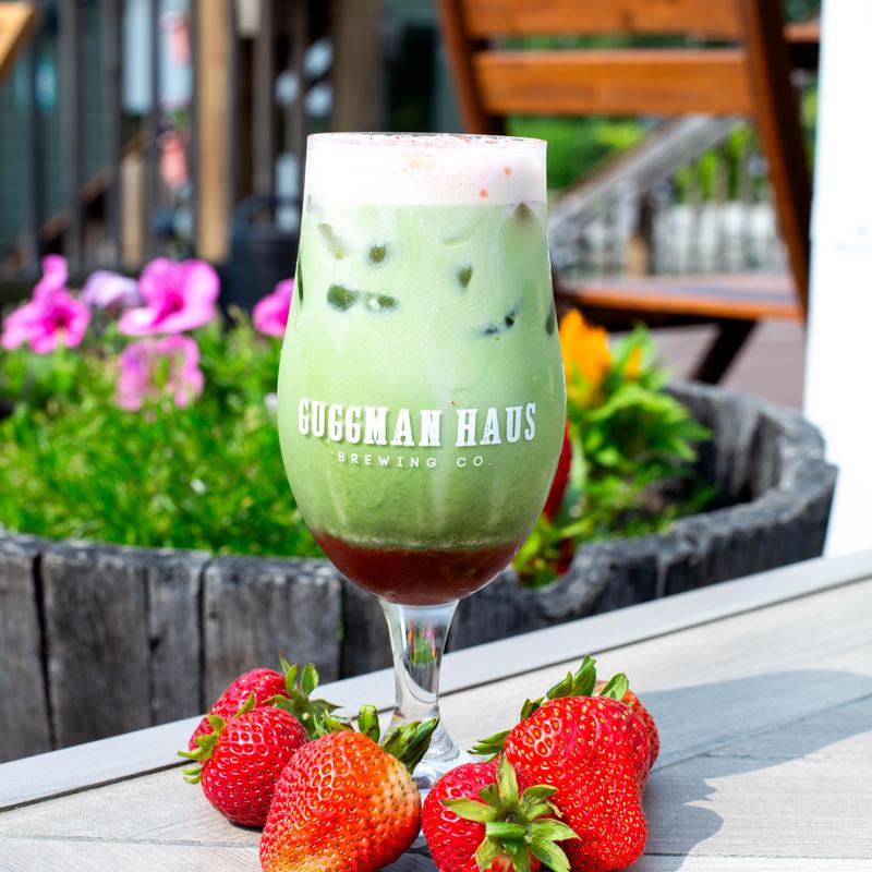Strawberry Fields Matcha Latte photo